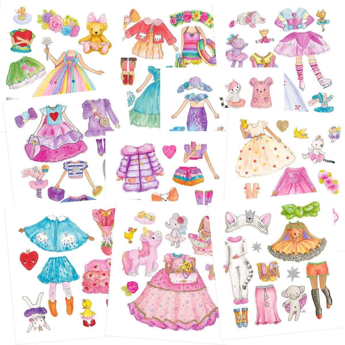 Depesche Princess Mimi Dress Me Up Stickerbuch