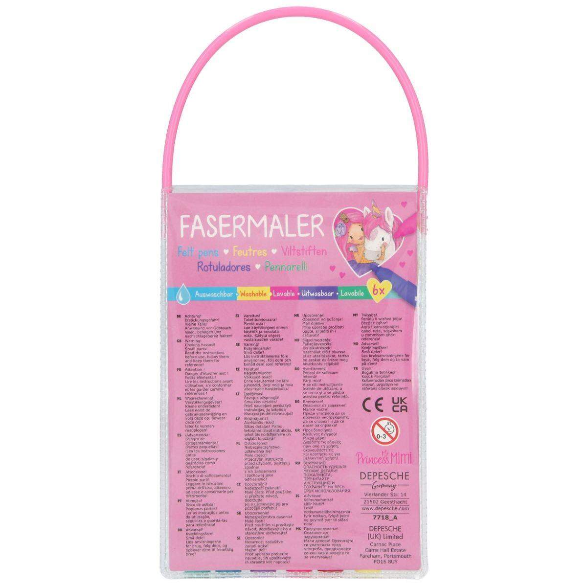 Depesche Princess Mimi Fasermaler-Set