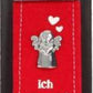 Depesche Schutzengel Glücksfilz Schlüsselanhänger