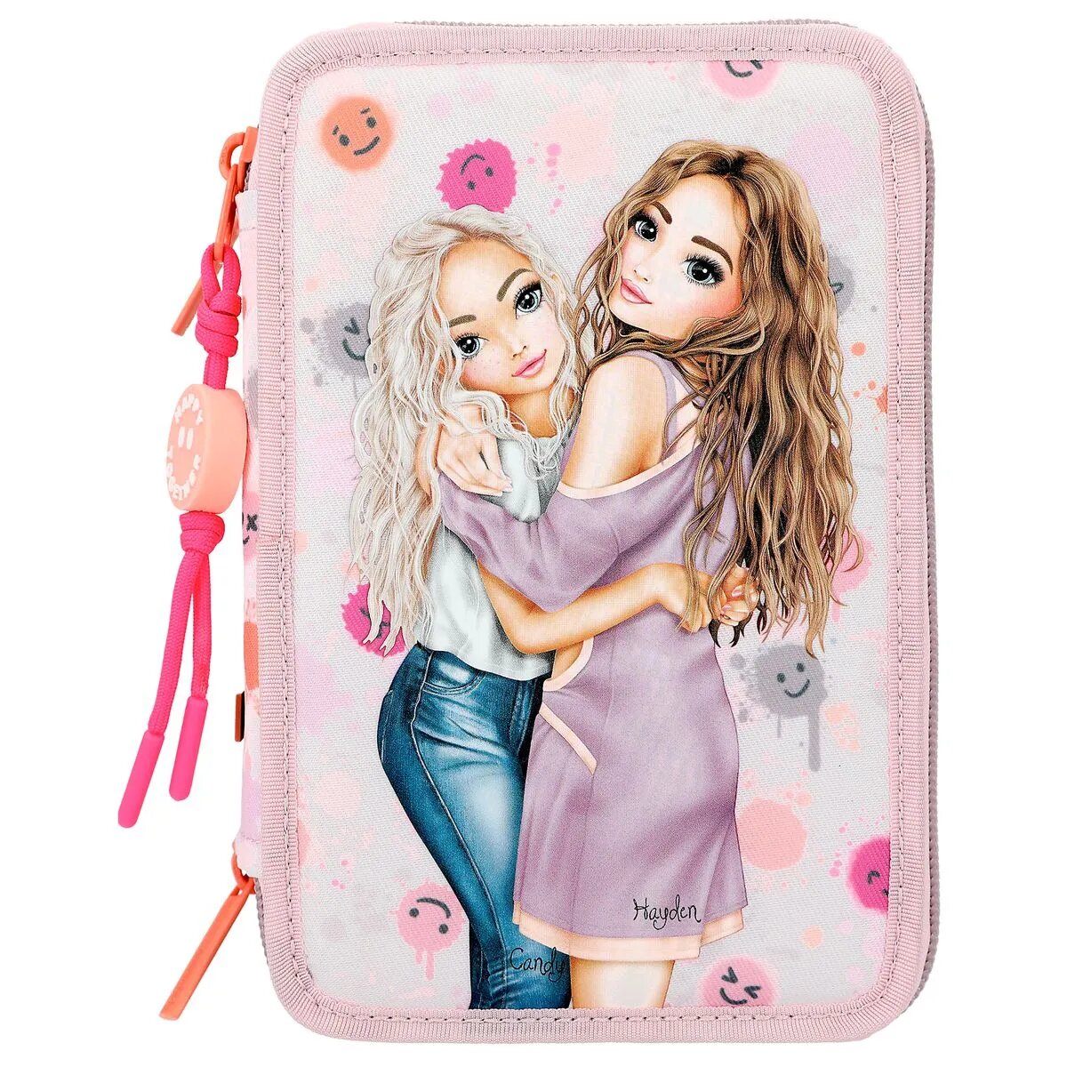 Depesche TOPModel 3-Fach Federtasche HAPPY TOGETHER