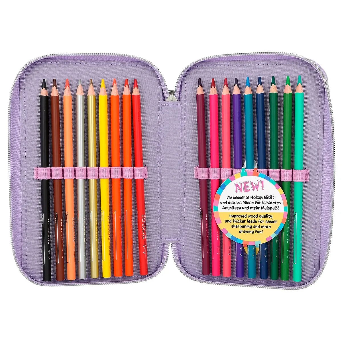 Depesche TOPModel 3-Fach Federtasche MERMAID