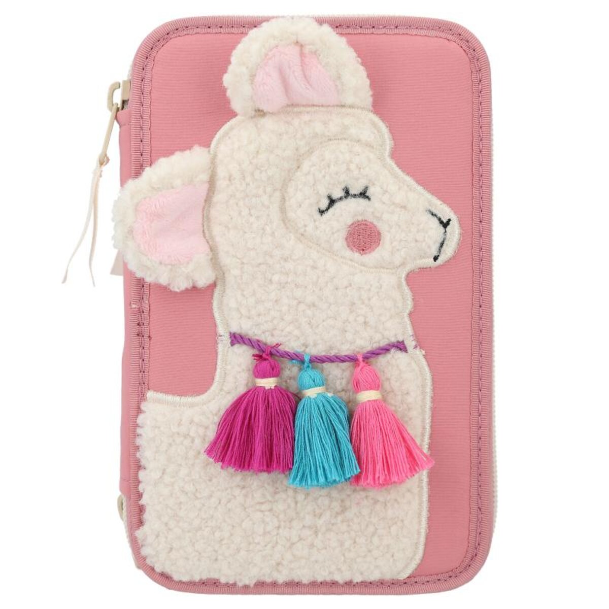 Depesche TOPModel 3-Fach Federtasche COSY mit Applikation