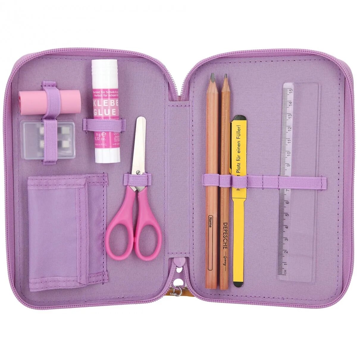 Depesche TOPModel 3-Fach Federtasche Urban Jungle