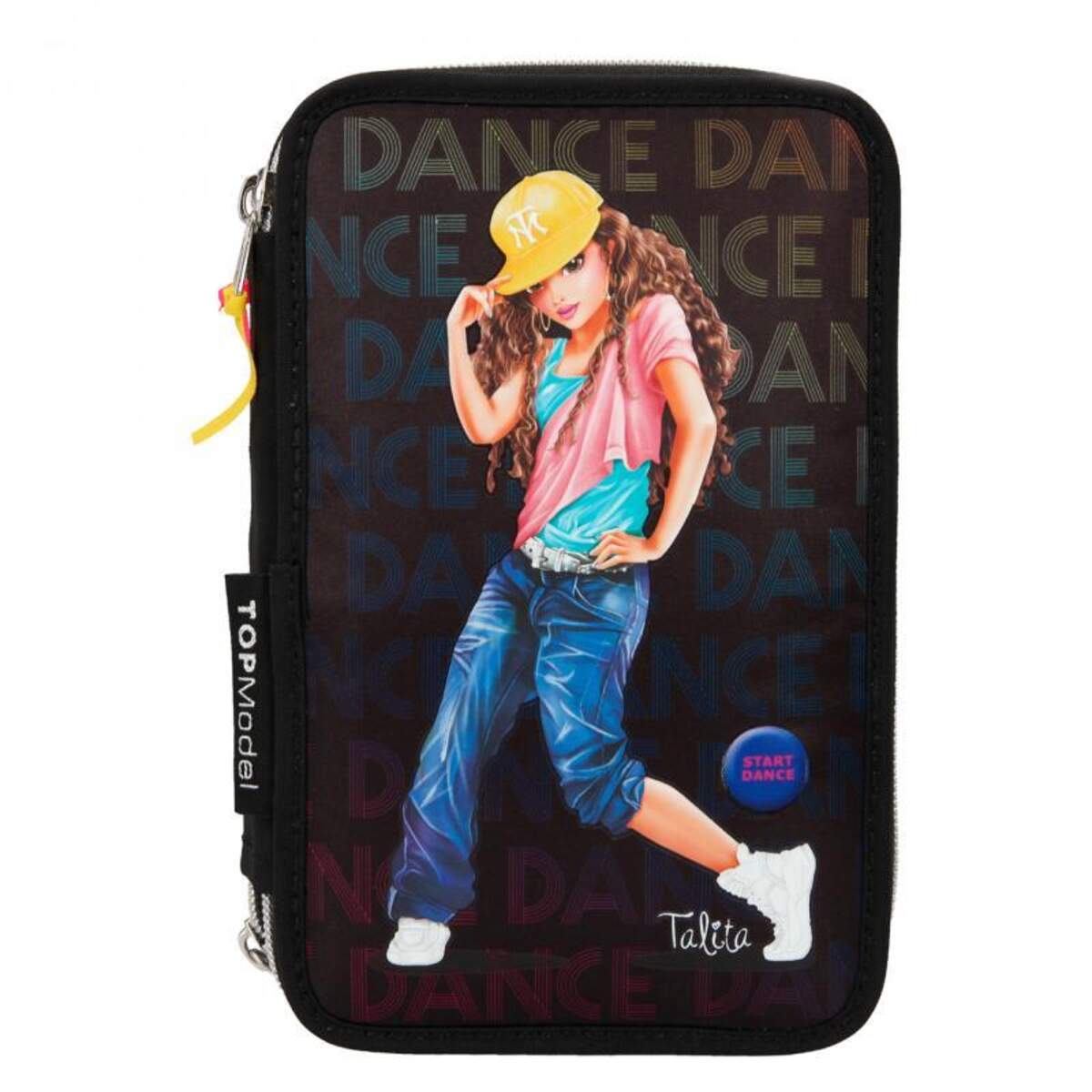 Depesche TOPModel 3-Fach Federtasche Talita mit Led Dance