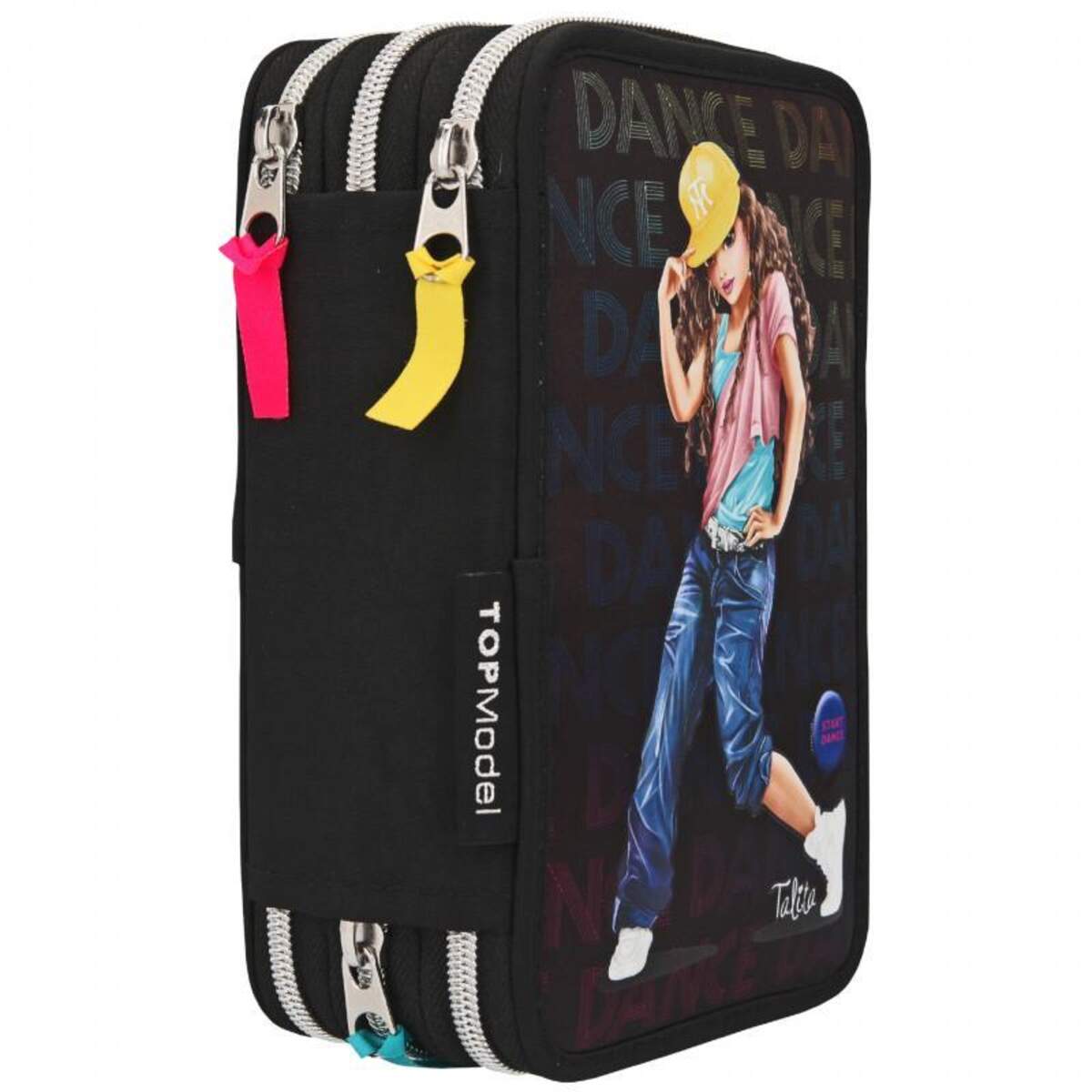 Depesche TOPModel 3-Fach Federtasche Talita mit Led Dance