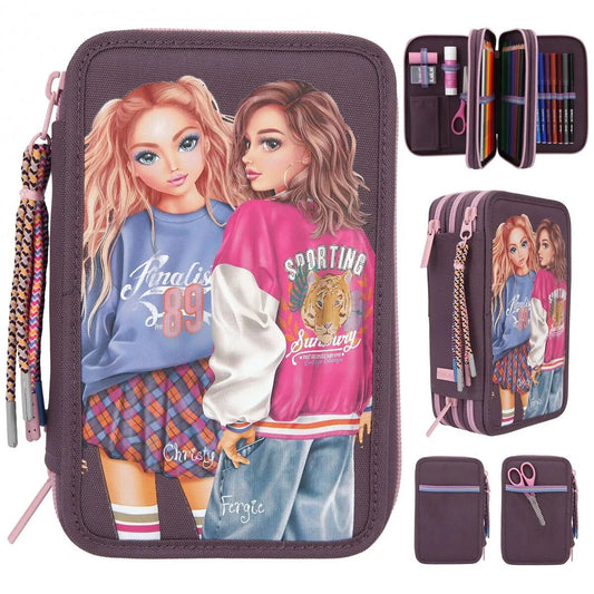 Depesche TOPModel 3-fach Federtasche College