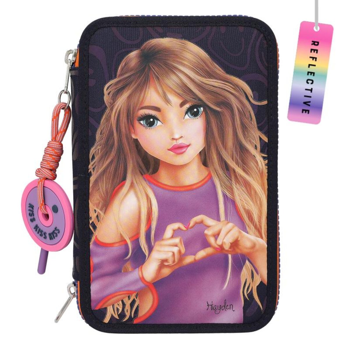 Depesche TOPModel 3-Fach Federtasche NIGHT LIGHT