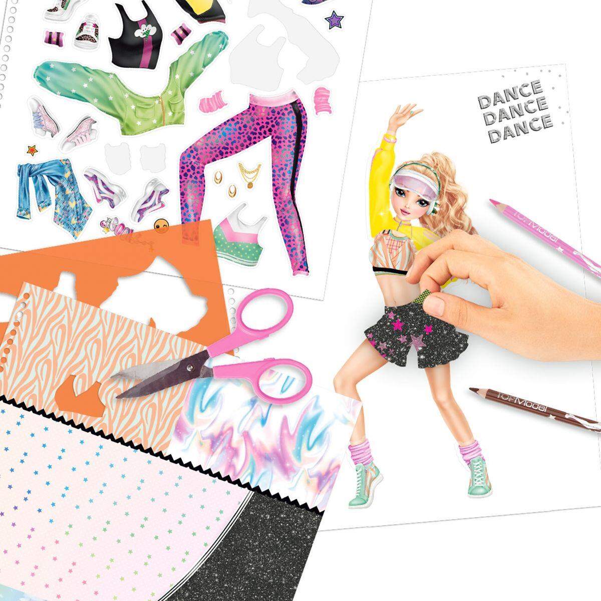Depesche TOPModel DANCE Malbuch