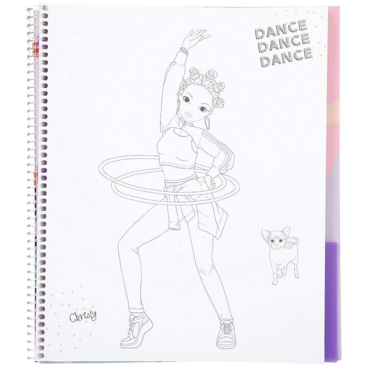 Depesche TOPModel DANCE Malbuch
