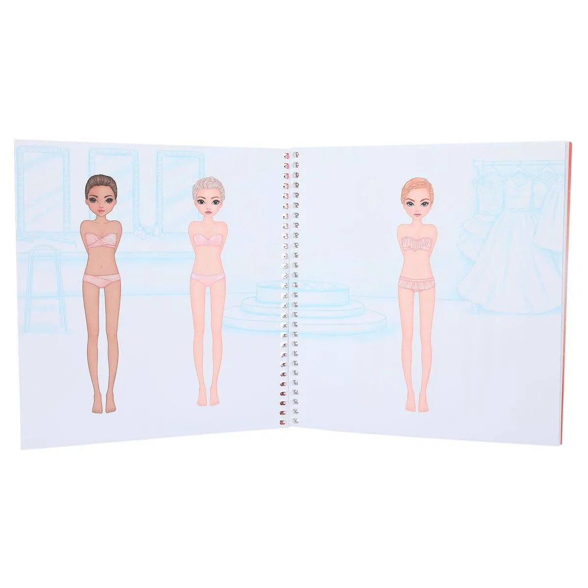 Depesche TOPModel Dress Me Up Stickerbuch