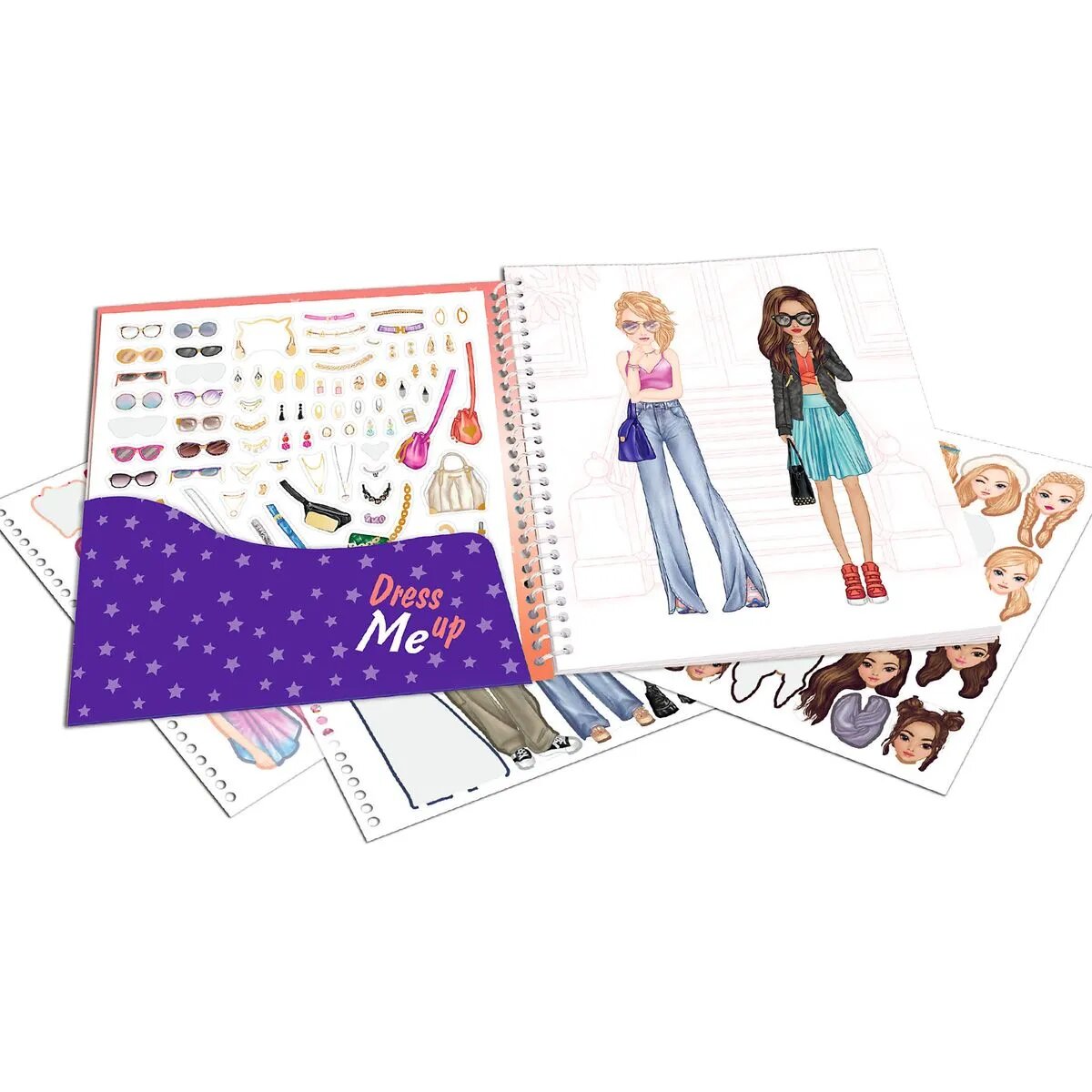 Depesche TOPModel Dress Me Up Stickerbuch