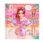 Depesche TOPModel Dress Me Up Stickerbuch HOLIDAY