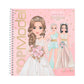 Depesche TOPModel Dress Me Up Stickerbuch Wedding