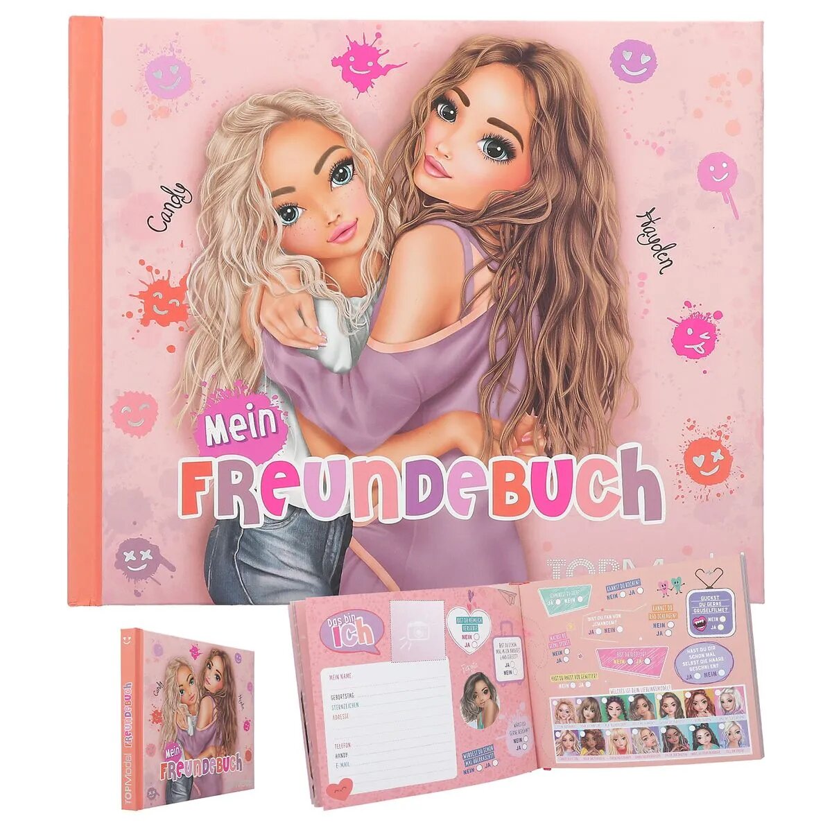Depesche TOPModel Freundebuch Motiv 1 HAPPY TOGETHER