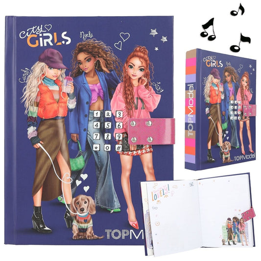 Depesche TOPModel Geheimcode Tagebuch mit Sound CITY GIRLS