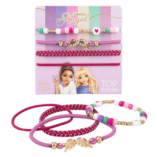 Depesche TOPModel Haar- und Armband Set, 1 Set, 3-fach sortiert