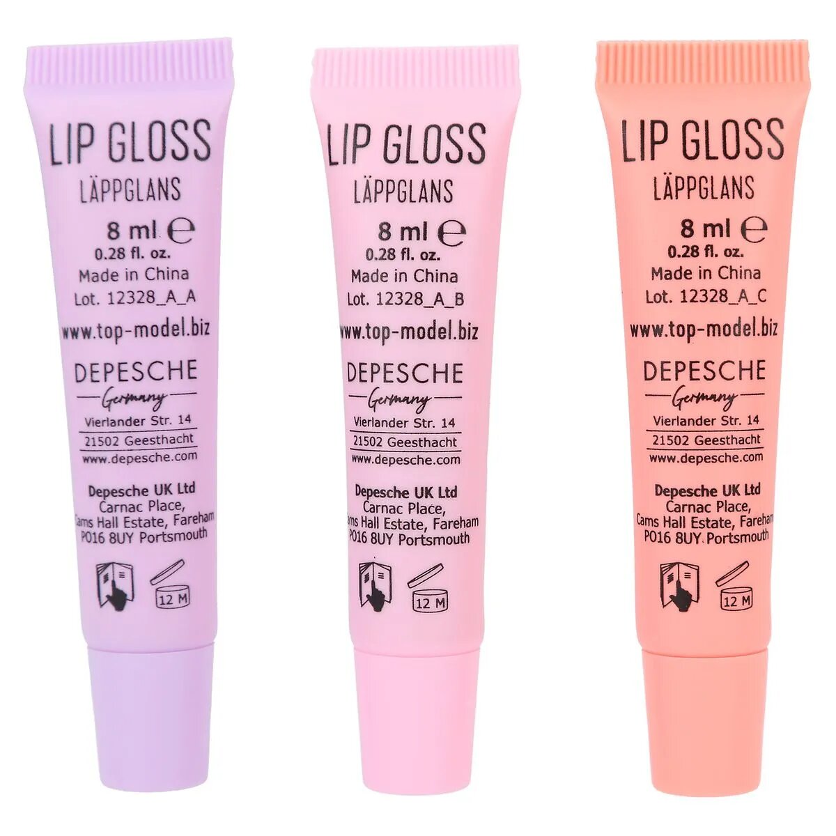 Depesche TOPModel Lipgloss Set BEAUTY and ME