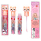 Depesche TOPModel Lipgloss Tier BEAUTY and ME, 1 Stück, 3-fach sortiert