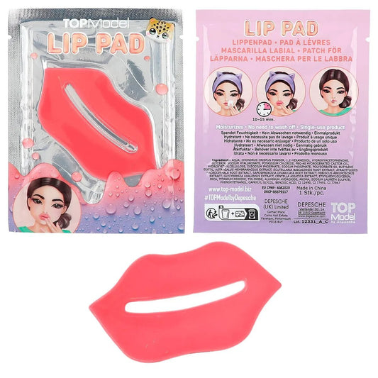 Depesche TOPModel Lippenpad BEAUTY and ME, 1 Stück, 3-fach sortiert