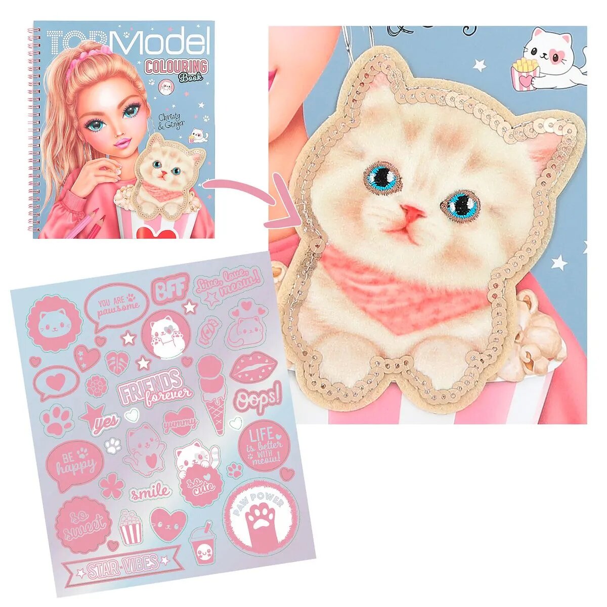 Depesche TOPModel Malbuch CUTIE STAR