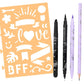 Depesche TOPModel Malbuch-Set Handlettering