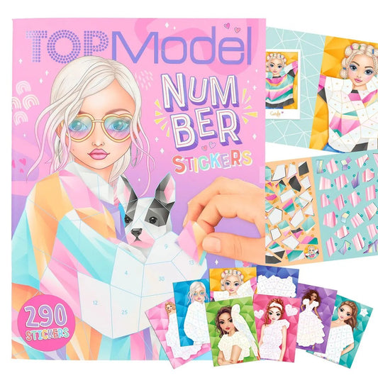 Depesche TOPModel Number Sticker Fantasy