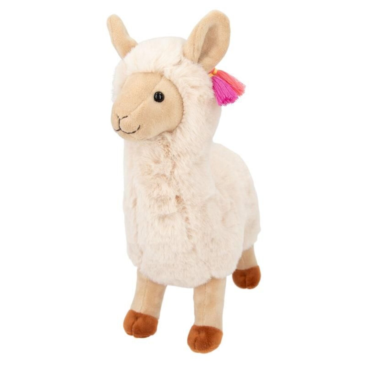 Depesche TOPModel Plüsch Alpaka Beige 28 cm COSY