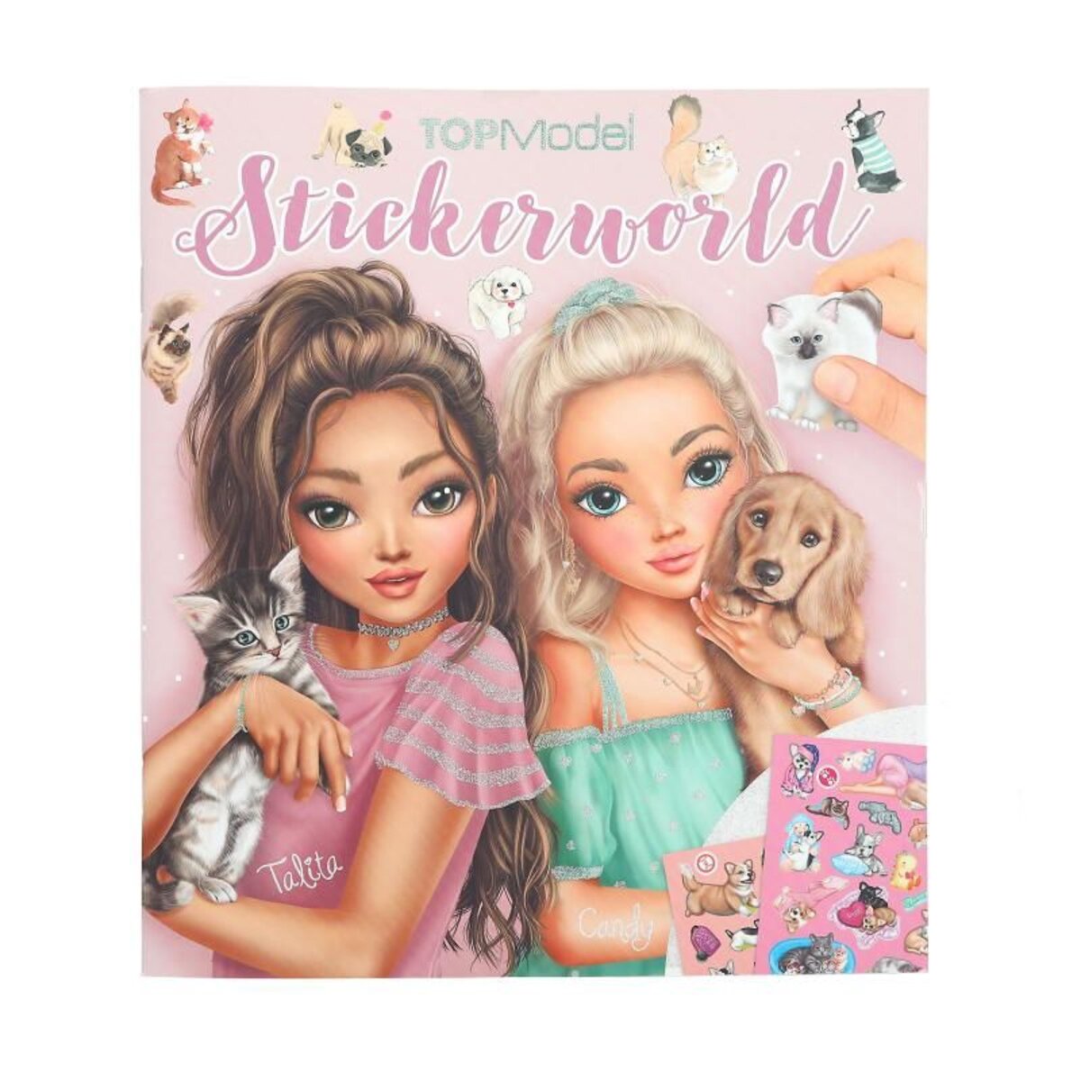 Depesche TOPModel Stickerworld KITTY and DOGGY