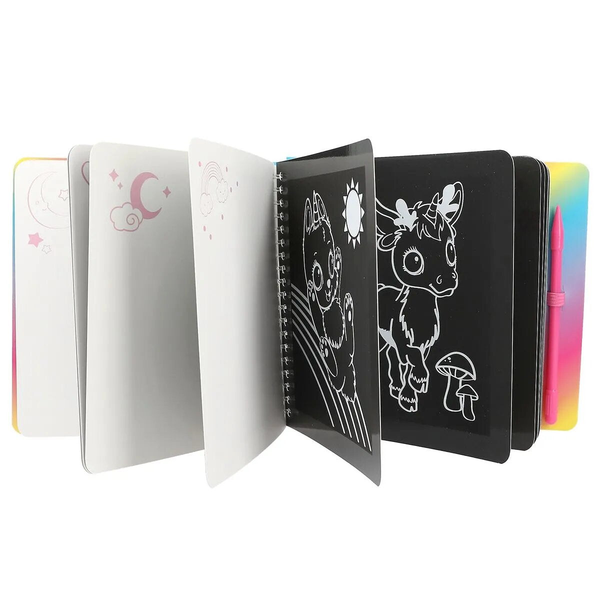 Depesche Ylvi Mini Magic Scratch Book
