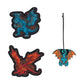 DerDieDas Schulranzen-Set ErgoFlex Easy Exklusiv LED Dragon Moon