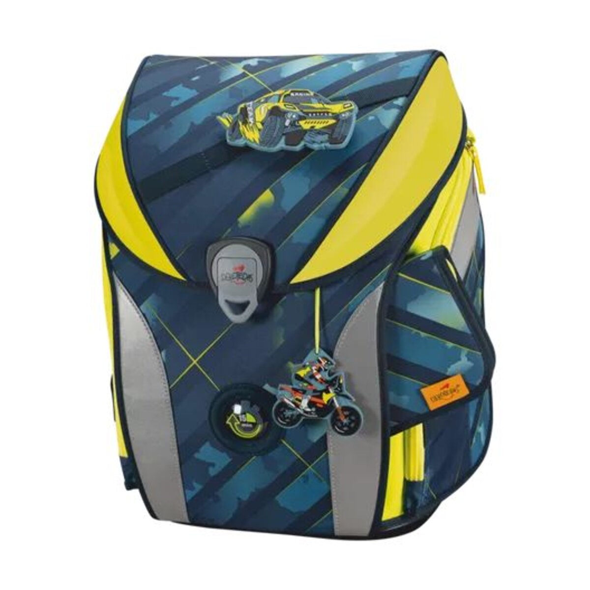 DerDieDas Schulranzen-Set ErgoFlex MAX Speed Challenge