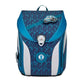 DerDieDas Schulranzen-Set Ergoflex Max Blue Speed, 5-teilig