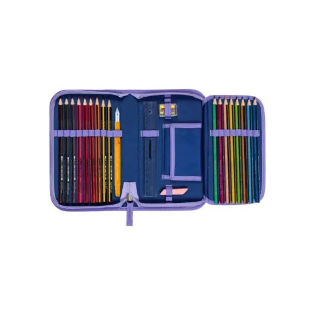 DerDieDas Schulranzen-Set Ergoflex Max Deep Ocean, 5-teilig