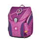 DerDieDas Schulranzen-Set Ergoflex Max Purple Dots, 5-teilig