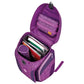 DerDieDas Schulranzen-Set Ergoflex Max Purple Dots, 5-teilig
