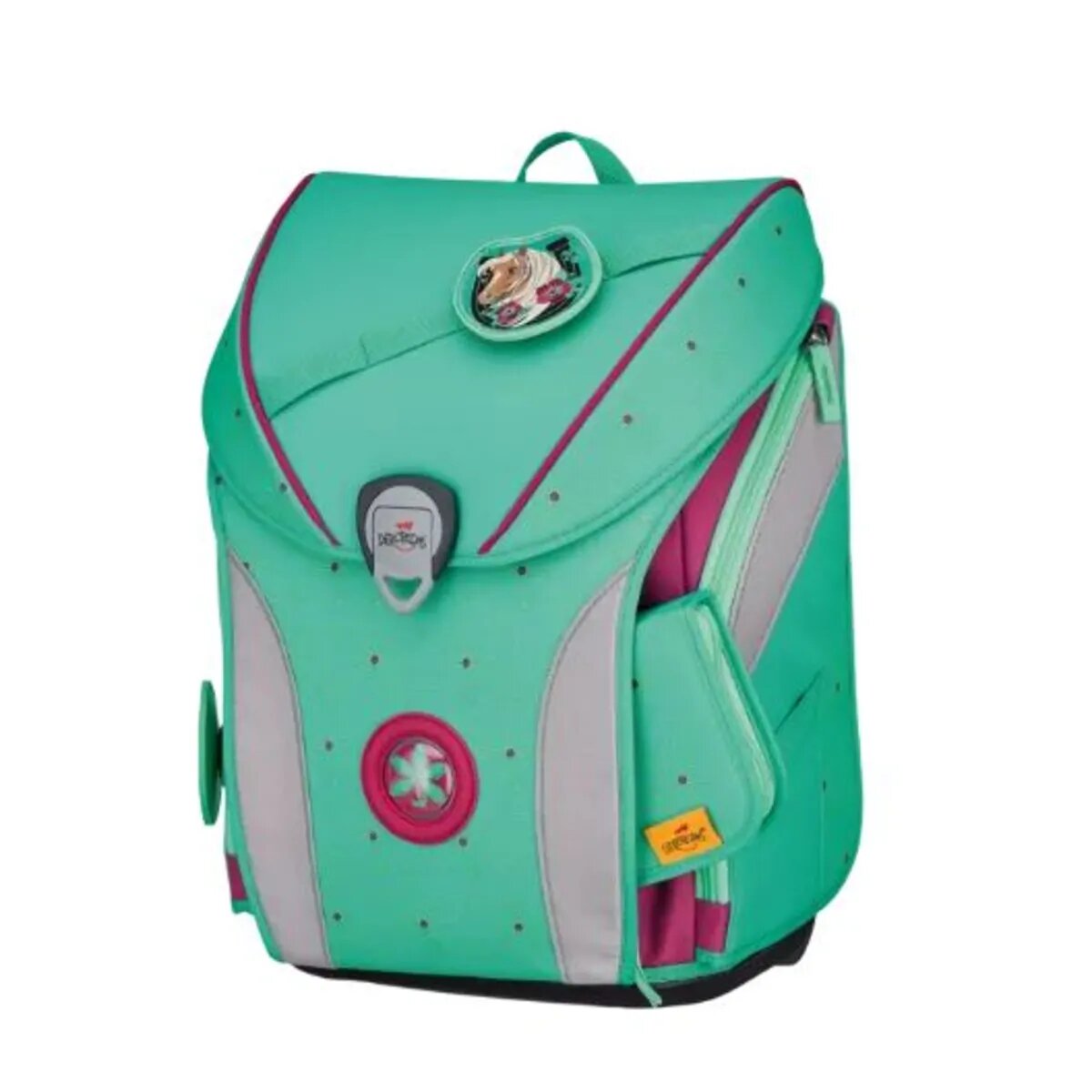 DerDieDas Schulranzen-Set Ergoflex Max Peppermint Pony, 5-teilig
