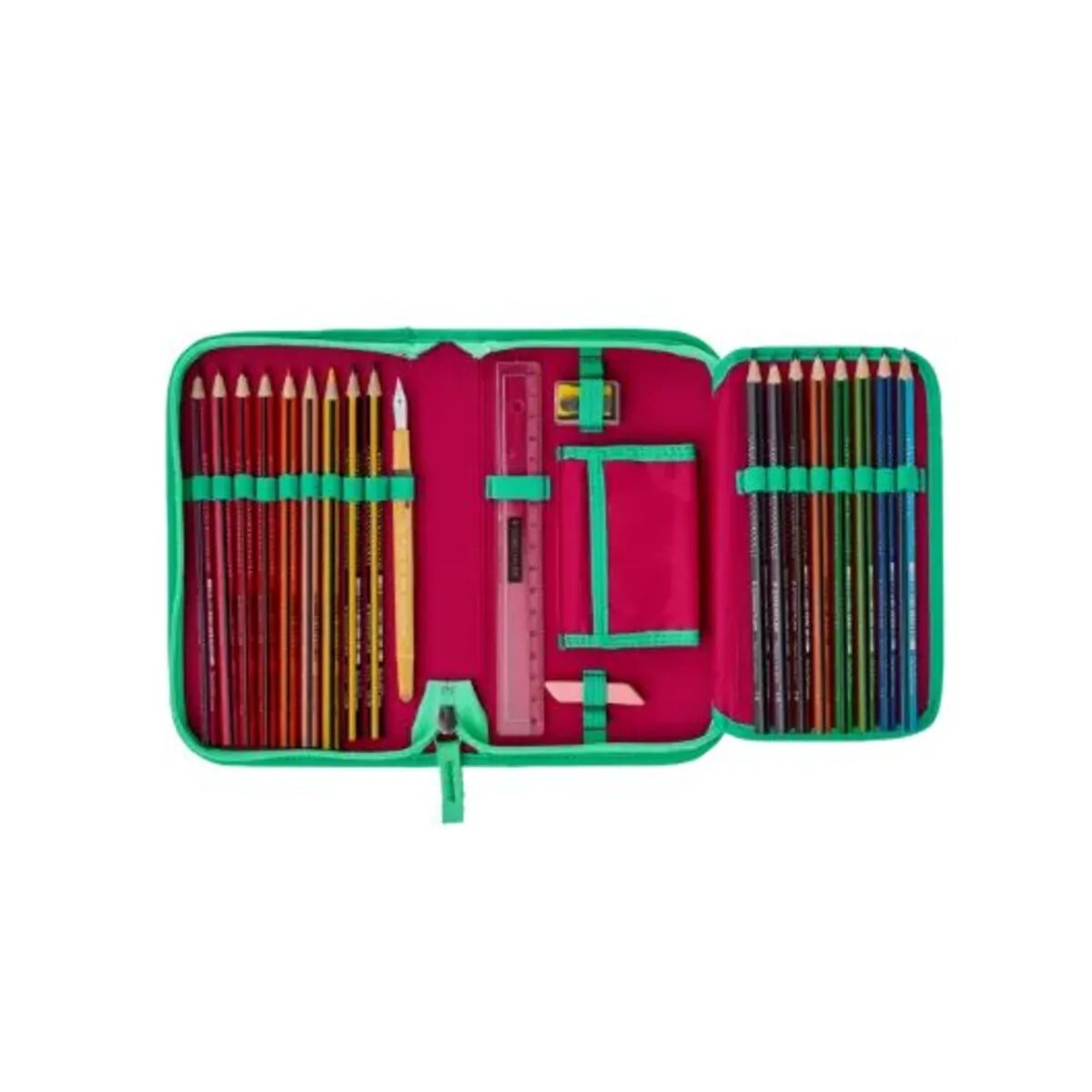 DerDieDas Schulranzen-Set Ergoflex Max Peppermint Pony, 5-teilig
