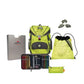 DerDieDas Schulranzen-Set ErgoFlex "Superflash" Neon Fighter, 5-teilig