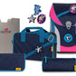DerDieDas Schulranzenset ErgoFlex MAX Blue Fairy, 5-teilig