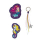 DerDieDas Schulrucksack-Set ErgoFlex Exklusiv Superflash Pink Mermaid, 5-teilig
