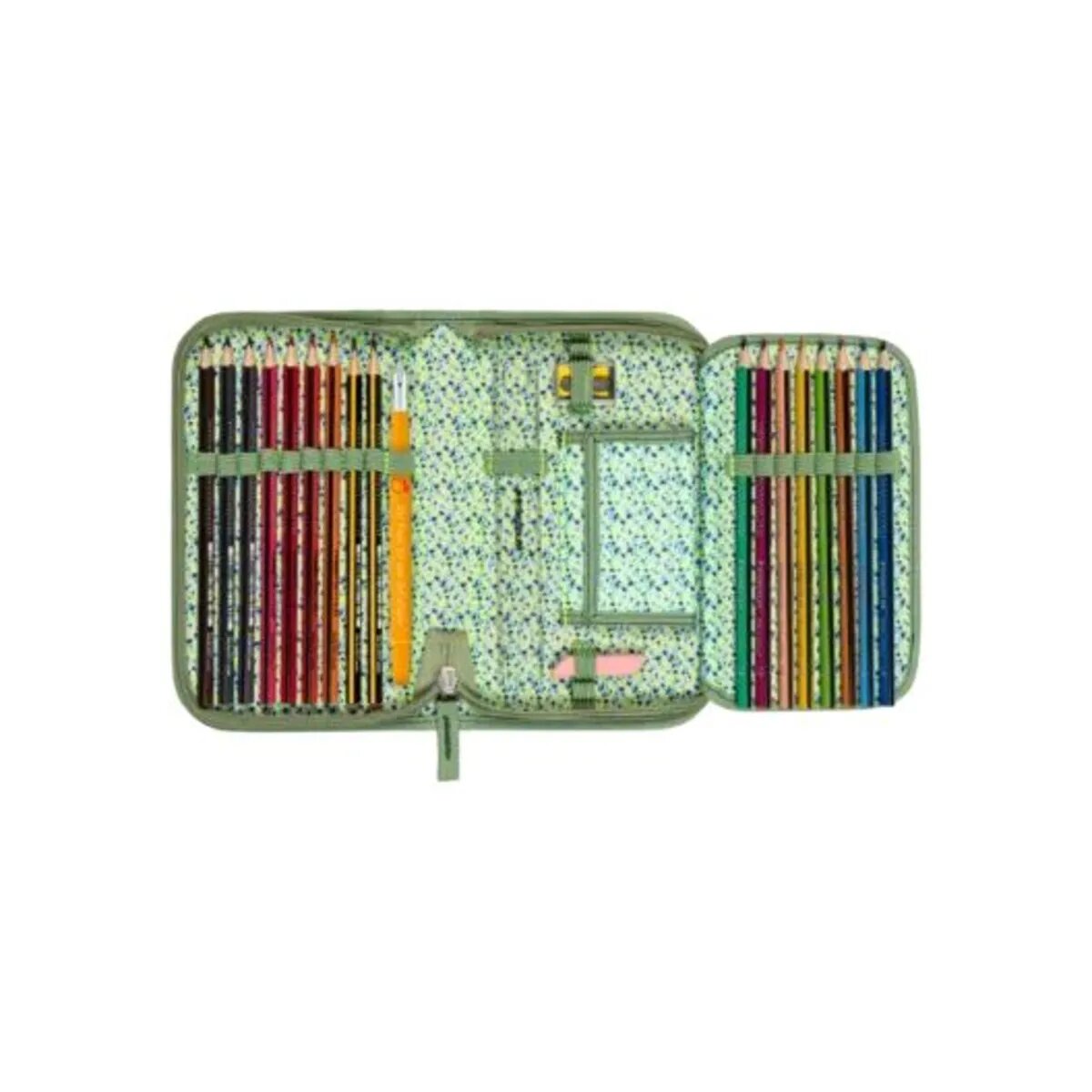 DerDieDas Schulrucksack-Set ErgoFlex Exklusiv ECO Green Planet, 5-teilig