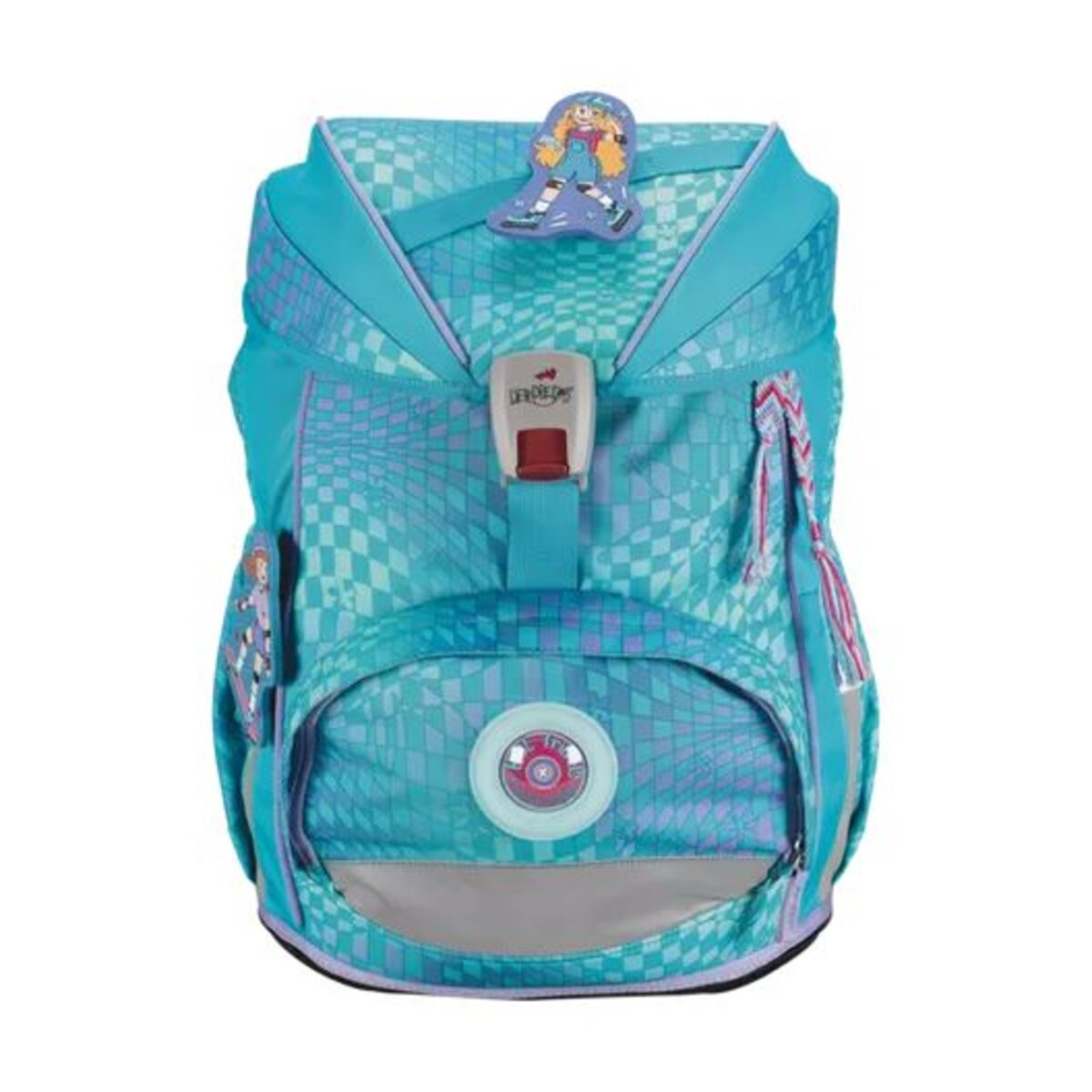 DerDieDas Schulrucksack-Set ErgoFlex Exklusiv LED Active