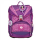 DerDieDas Schulrucksack-Set Ergoflex Purple Dots, 5-teilig