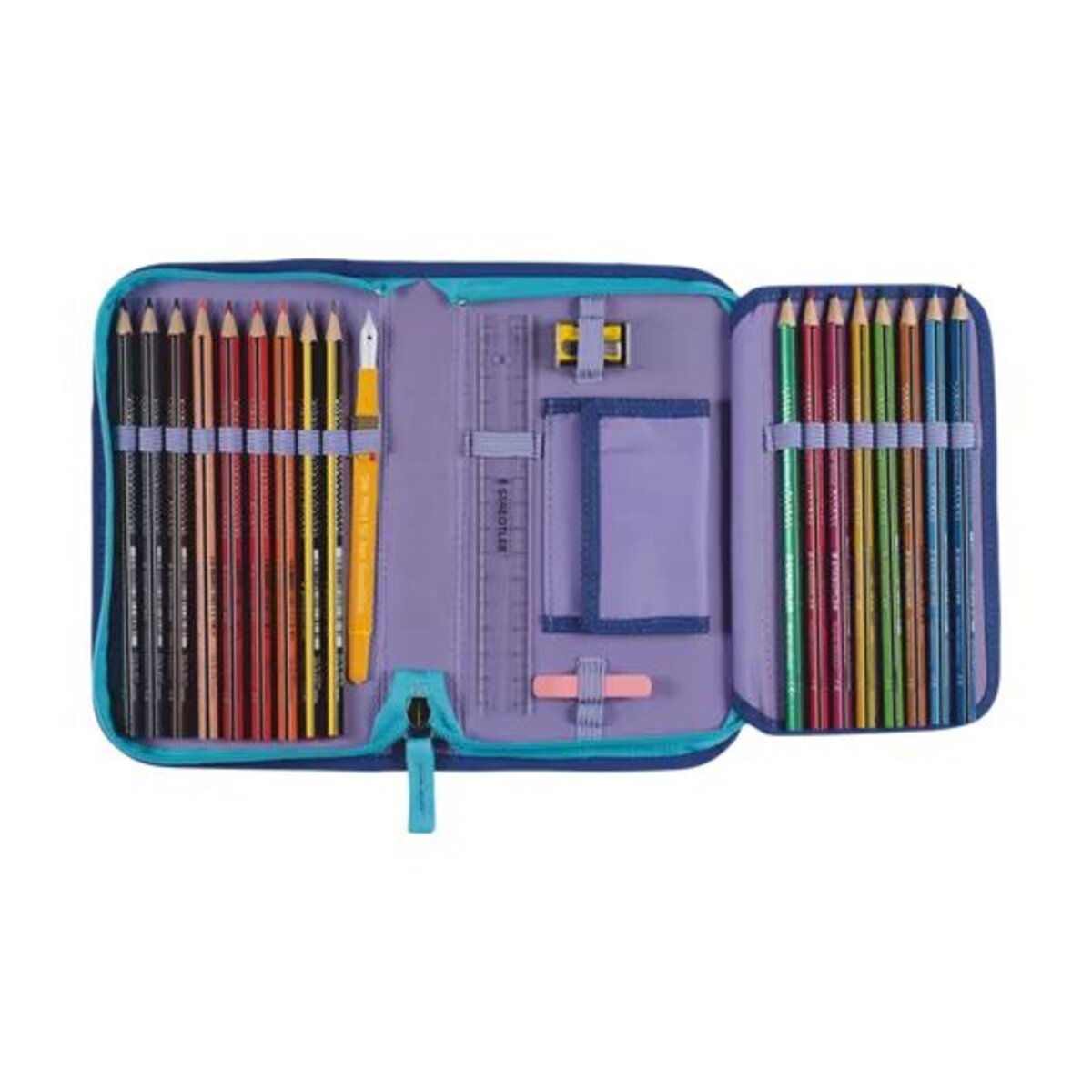 DerDieDas Schulrucksack-Set ErgoFlex Superlight Luna