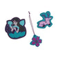 DerDieDas Schulrucksack-Set ErgoFlex Exklusiv Superflash Fairy Flower