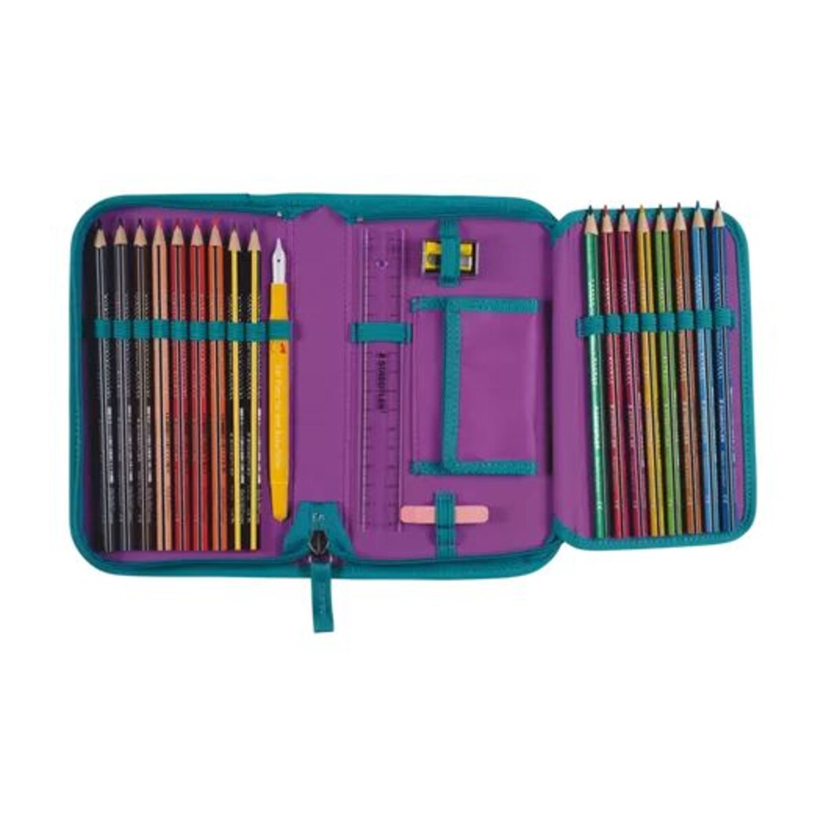 DerDieDas Schulrucksack-Set ErgoFlex Exklusiv Superflash Fairy Flower