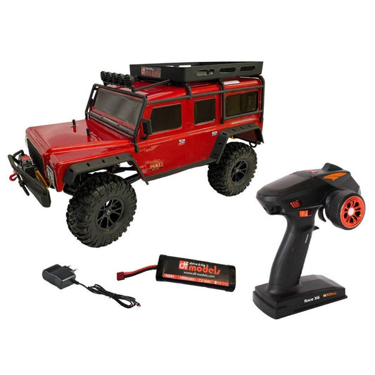 df Models DF-4J XXL Crawler –2023 Edition - METALLIC-ROT- RTR
