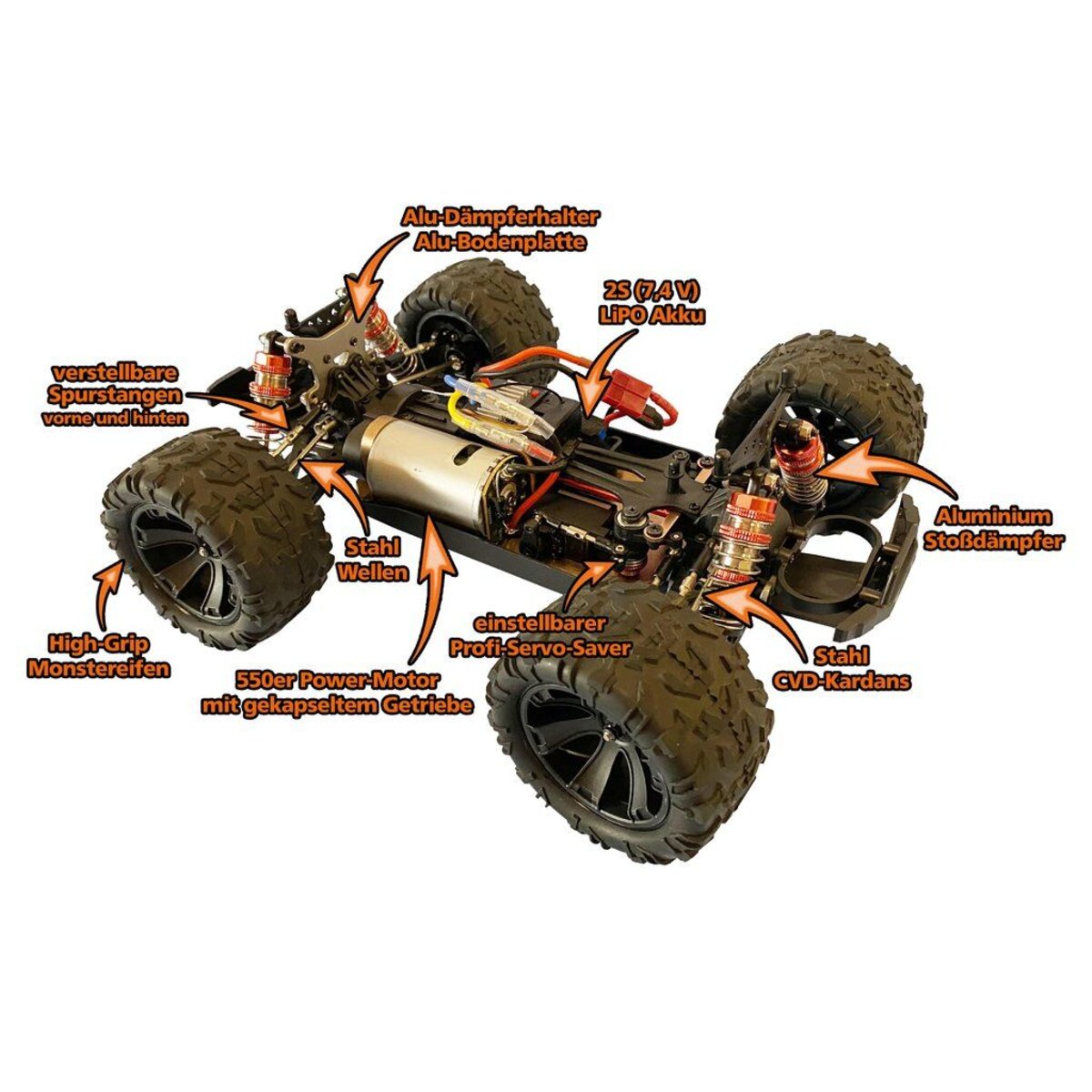 df Models DF06-Evolution Truck - 1:14 RTR