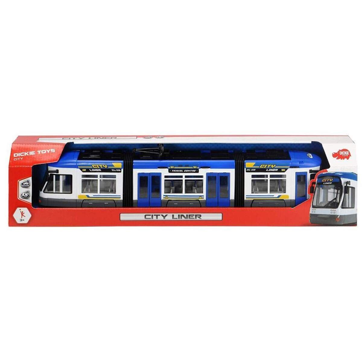 Dickie Toys City Liner, 2-sort.
