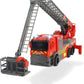 Dickie Toys Feuerwehrauto mit Drehleiter, Licht und Sound